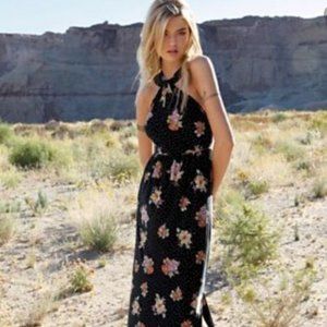 Free People Floral Maxi Dress